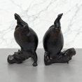 thumbnail image 3 of Mosey Hippopotamus Bookends Funny Book Organizers Clumsy Hippo Bookends Heavy Resin Bookend Holders Notebook Stand for Farmhouse Modern Decor Fun for Book, 3 of 8