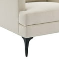 thumbnail image 6 of Modway Evermore Upholstered Fabric Armchair in Beige, 6 of 8