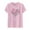 Pink, variant on Jsaierl Breast Cancer Shirts for Women Pink Ribbon Graphic Tees Funny Short Sleeve Tops Dressy Casual Strong Breast Cancer Awareness T-shirts