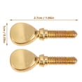 thumbnail image 2 of IFANLANDOR 2Set Practical Flute Parts Copper Screws Golden for Flute Accessories Use, 2 of 6