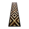 thumbnail image 2 of Masada Rugs Area Rug Southwest  Distressed Design 1106 Brown Black Beige (2 Feet 4 Inch X 11 Feet) Runner, 2 of 6