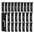 thumbnail image 3 of deevoka 25 Pieces Notch Hooks Display Notch Hooks for Grid Utility Grid Hooks Black, 3 of 9