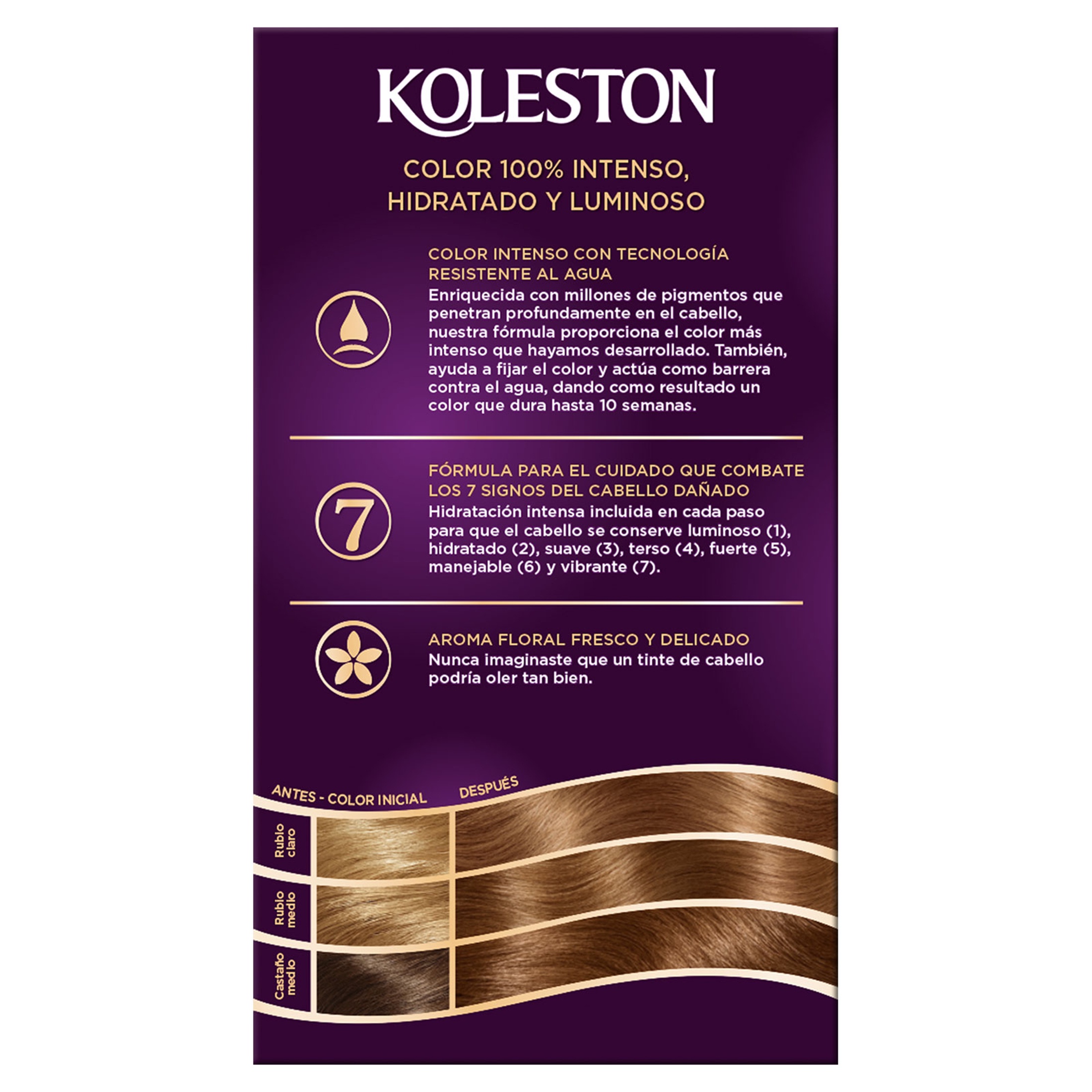 Wella Koleston Permanent Hair Color Cream with Water Protection Factor, 777 Brown Harmony, 4 oz