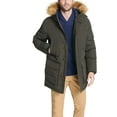 thumbnail image 3 of Tommy Hilfiger Mens Arctic Cloth Heavyweight Performance Parka Standard 2X Dark Forest, 3 of 6
