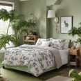 thumbnail image 4 of 2 Piece Twin Size Jurassic Park Dinosaur Duvet Cover Set,Soft 100% Microfiber, Dino Print, Animal Bedding for Kids and Toddler Room Decoration, 4 of 5