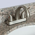 thumbnail image 3 of Cherry Bathroom Vanity 48", Burlywood Granite Top, Faucet LB5B, 3 of 5