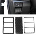 thumbnail image 3 of Headlight Switch Button Cover Trim Soft Carbon Fiber Interior Decor Fit for Honda CR?V 2016?2019, 3 of 4