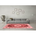 thumbnail image 3 of Ahgly Company Indoor Rectangle Abstract Red Modern Area Rugs, 2' x 3', 3 of 4