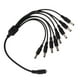 thumbnail image 3 of Cable Divisor De 8 Puertos CCTV Cámara De Seguridad DC 12V Cable Adaptador De Fuente De Alimentación SM SunniMix Adaptador divisor de corriente de 8 puertos, 3 of 7