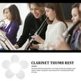 thumbnail image 5 of MLINS 10 pcs  Clarinet Thumb Rest Cushions Rubber Thumb Protector Woodwind Instrument Supplies, 5 of 8