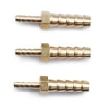 thumbnail image 6 of U.S. Solid 1/4 in Barb x 1/8 in Barb Brass Hose Barbed Fitting with 6 Clamps Pack of 3, 6 of 13