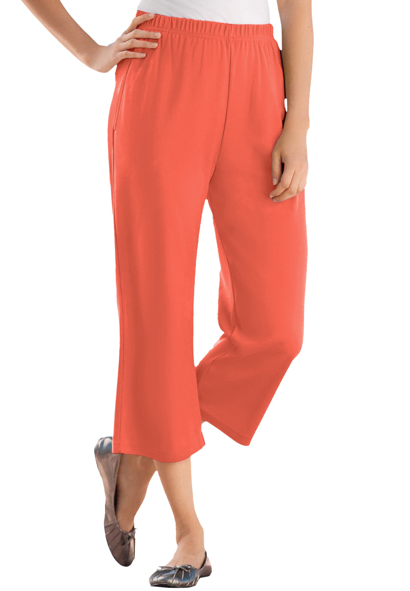 Knit Capri Pants - Walmart 