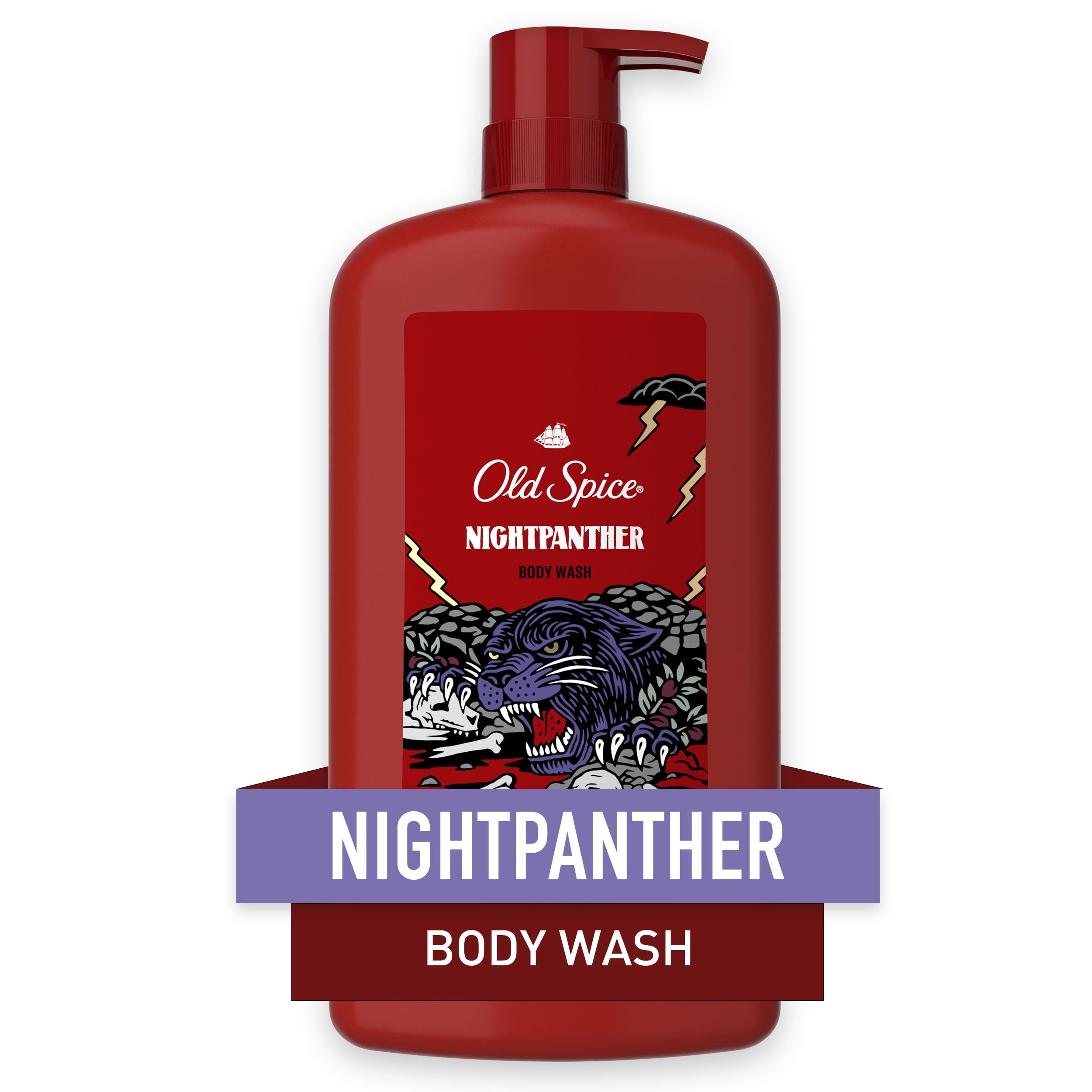 Old Spice Body Wash for Men, NightPanther, 30 fl oz