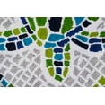 thumbnail image 5 of Better Trends Ocean 100% Cotton 36" x 36" Turtle Mosaic Bath Rug, 5 of 6