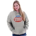 thumbnail image 3 of Vintage Dubble Bubble Gum Double Logo Unisex Plus Size Hoodie Brisco Brands 3X, 3 of 5