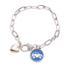thumbnail image 1 of Vehiculos de energia proteger medio ambiente patrón Pulsera de cadena de corazón joyería encanto moda, 1 of 3
