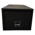 thumbnail image 2 of King Boxes D12V 12-in. Double-Speaker Single-Port Black Carpeted Enclosure, 2 of 3