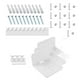 thumbnail image 3 of Estante flotante,Estantes flotantes de acrílico para pared,baño,hogar,Estantes de pared,baño,sala de estar,cocina,oficina,Cámaras de seguridad Monitores para bebés Altavoces, 3 of 8