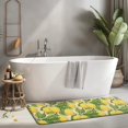 thumbnail image 2 of Yellow Lemon Fruits GreenLeaves Pattern Kitchen Rug Mat,Kitchen Runner Rugs Non Skid Washable,Decorative Kitchen Floor Mats for Kitchen,Sink,Laundry,17"x47.2", 2 of 7