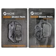 thumbnail image 1 of Niche Complete Semi-Metallic Brake Pad Set for Honda CBR250R Motorcycle MK1002549, 1 of 8