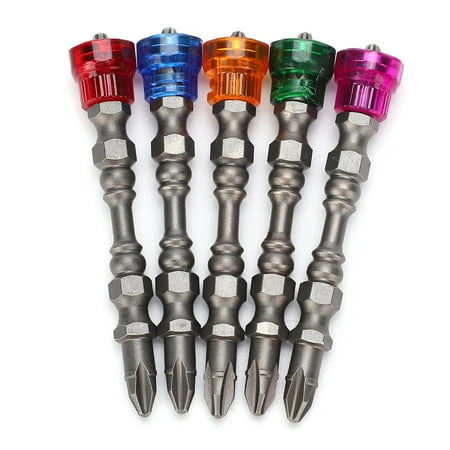 

5Pcs Drywall Screwdriver Bit Cross MultiFunction Nut Driver Hardware Industrial Supplies