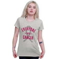 thumbnail image 4 of Battle Breast Cancer BCA Awareness Womens Slim Fit Graphic Tee Brisco Brands L, 4 of 5