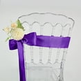 thumbnail image 7 of Double Face Satin Ribbon 7/8 inch X 50 Yards Polyester Purple Ribbon for Gift Wrapping Very Suitable for Weddings Party Hair Bow Invitation Decorations and More, 7 of 7