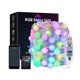 thumbnail image 1 of Ganfancp Smart Led Strip Lights 16.4Ft Inteligente Línea de Cuero Bar Colores con App Control y Sincronización de Música Luces Led para Dormitorio Cocina Tv Fiesta Ofertas Flash Liquidación 1X Lámpar, 1 of 7