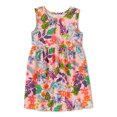 thumbnail image 2 of Wonder Nation Baby & Toddler Girls Tropical Tank Dress, Sizes 12M-5T, 2 of 3
