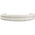 thumbnail image 3 of Meridian Furniture Bale 202" Cream Chenille Fabric 7 pc. Modular Sectional, 3 of 12