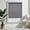 Grey, variant on AOSKY Cordless Roller Shades, Free Stop Easy Install Blackout Blinds, Thermal Insulation UV Protection for Home Office, 71"W x 72"H, Black