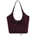 thumbnail image 1 of Bolso Tote Bandolera 8846 Gran Capacidad Piel Lijada (Vino) Rojo, 1 of 9