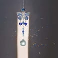 thumbnail image 3 of Hanging Crystal Angel Suncatcher Evil Eye Protection and Good Luck Charm Chandelier Lamps Pendant, 3 of 5