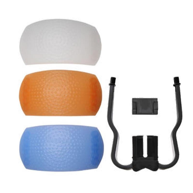 Tulip Lens Hood Macro Kit 55mm Filter Kit Lens Pen Flash Soft-Light Cover 3pc Cleaning Kit Dust Blower