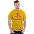 thumbnail image 5 of Can't Keep Calm a Drummer Percussion Men's Graphic T Shirt Tees Brisco Brands M, 5 of 6