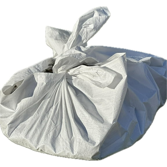 AK TRADING CO. 80 in. x 80 in. White Plastic Poly Sheets - Heavy-Duty Landscaping and Gardening Tarp for Easy Cleanup 3