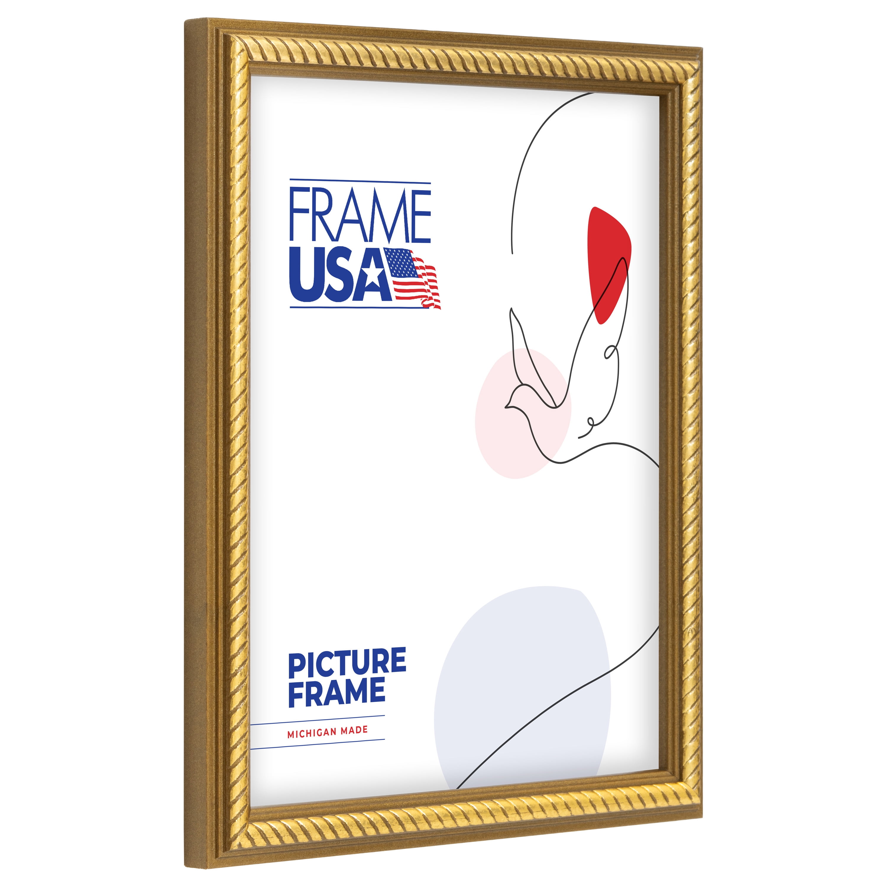 American Value Thin 805 Gold 18x24 Inch Picture Frame