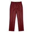 thumbnail image 6 of KeShDi Pants for Men Pleated Wide Leg Loose Fit High Waist Casual Dress Trousers Wine 2X, 6 of 9