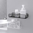 thumbnail image 2 of Shower shelf - to glue without drilling - 26.510.55cm - (white) 1 pack, 2 of 4