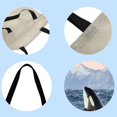thumbnail image 3 of Tote Bag Ballena-Gran Capacidad Lino, 3 of 3
