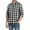 02-Black White, variant on Iceglad Mens Flannel Plaid Shirts Long Sleeve Button Down Shirt Casual Shirts Work Shirts for Men