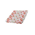 thumbnail image 4 of Tissu Imperméable Imprimé au Mètre pour Coussin Nappe Blanche + Fleur, 4 of 8