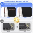 thumbnail image 3 of Cochan Rectangle Trampoline Outdoor, 10FT x 17FT Trampoline for Kids and Adults, 2000LBS Heavy Duty Large Trampoline with Safety Enclosure Net and Ladder for Backyard Family Fun, 3 of 9