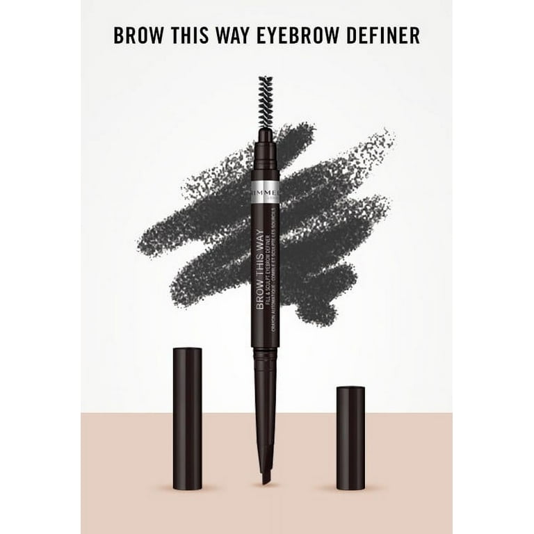 Rimmel London Brow This Way Fill & Sculpt Eyebrow Definer, Blonde