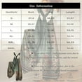 thumbnail image 3 of Huresd Overalls for Women Wide Leg Backless Suspender Overalls Sleeveless Floral Print Loose One Piece Baggy Overalls Pink S, 3 of 5
