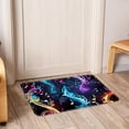 thumbnail image 6 of Note Polyester Chair Rug Mat, Non-Slip and Machine Washable Area Rugs, 6 of 6
