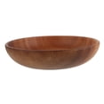 thumbnail image 1 of Cuenco de madera para servir ensalada de frutas, cuenco de madera para mezclar postres, bandeja, recipiente para comida y aperitivos para encimera de cocina, 1 of 8