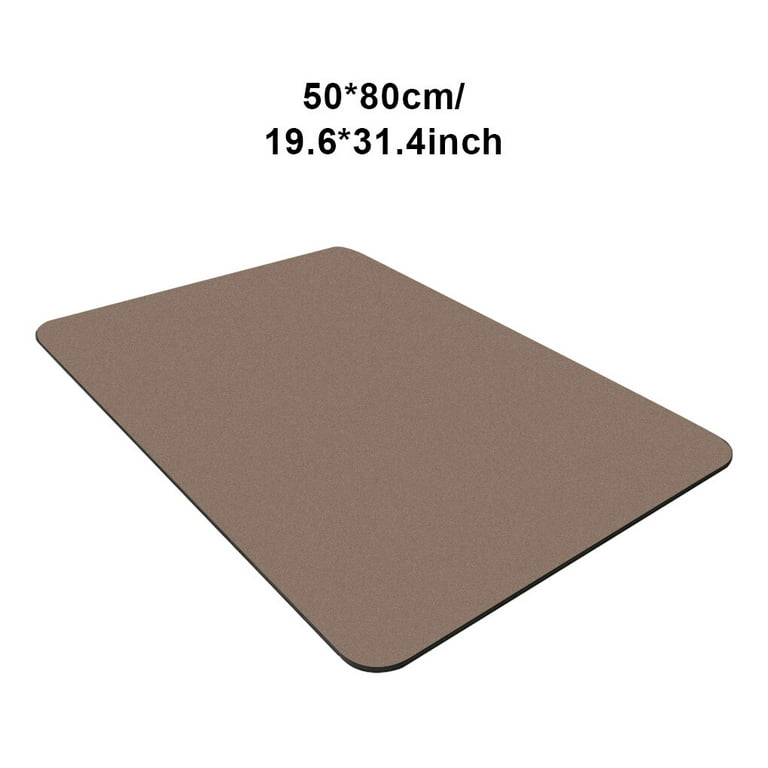 Coffee Maker Mat for Countertops: Coffee Mat Absorbent Coffee Bar Mat for  Kitchen Hide Stain Rubber Backed, 20 X 24 Coffee Bar Accessories Fit Under  Coffee Machine Coffee Pot Appliance Mats (light