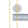 thumbnail image 6 of Nuragold 10k Real Yellow Gold Round Box 2mm Venetian LInk Chain Necklace (16"-30") Dainty Italian Jewelry for Men & Women, 6 of 9