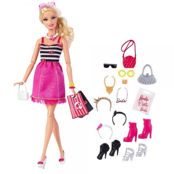 barbie doll shopping